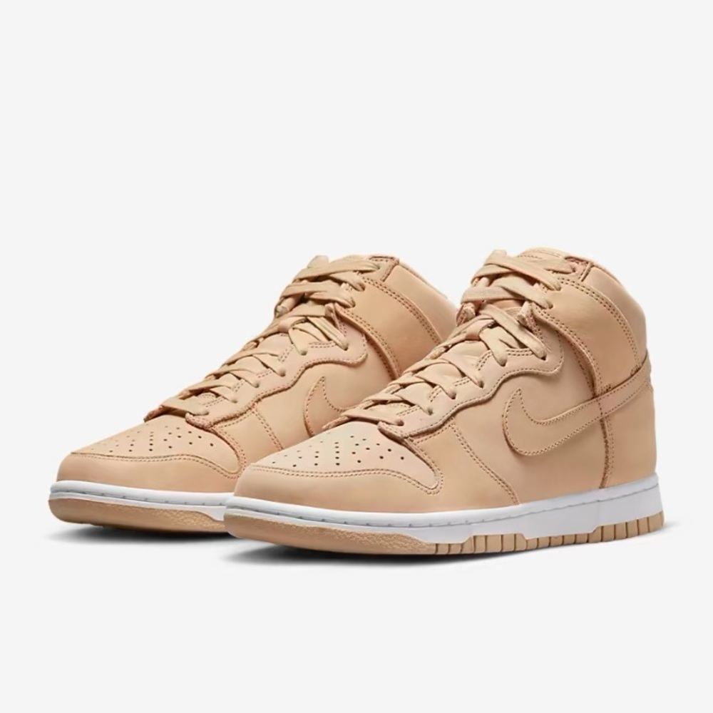 Nike Women's High Top Sneakers Beige